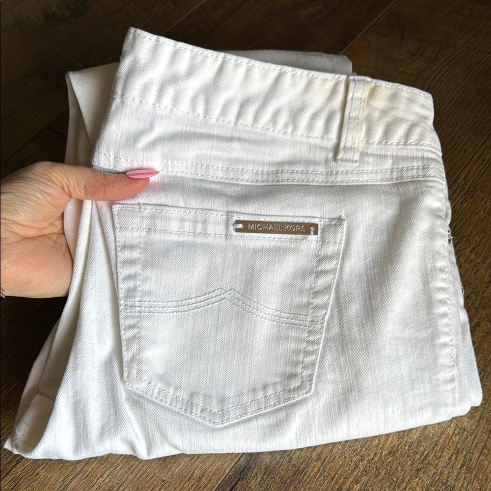 Michael Kors Women's White Jeans skinny size 4
